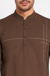 Men's casual cotton kurta
